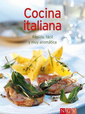 cover image of Cocina italiana
